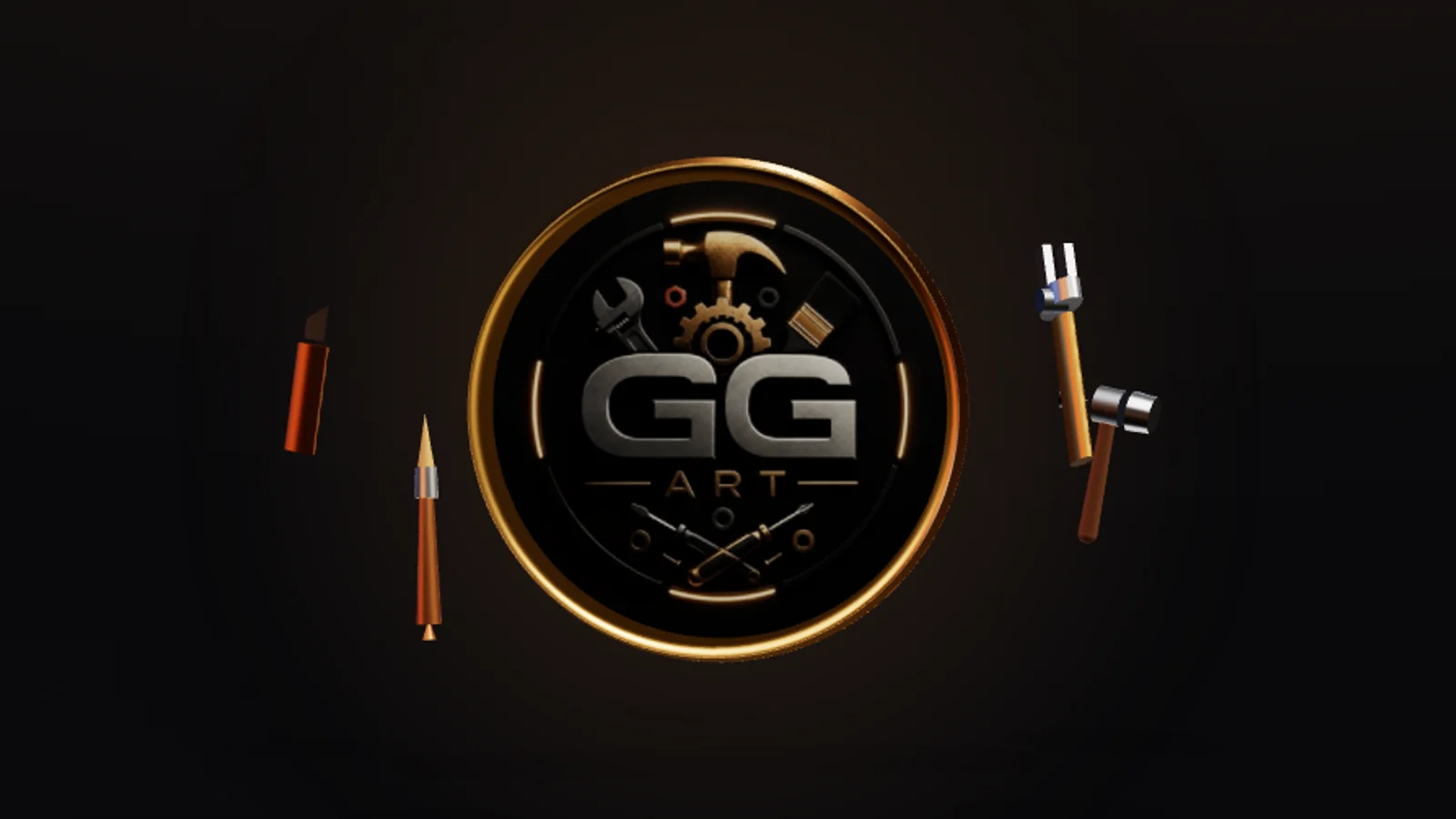 Page d'accueil du site GG Artisan